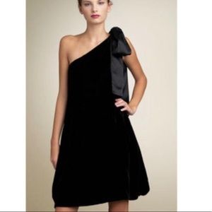 DIANE VON FURSTENBERG Elisano Black Velvet Dress